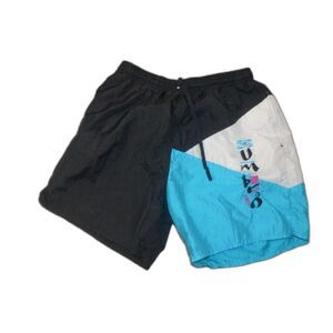 Vintage Spelled Out Umbro Soccer Federation Trunks Shorts Drawstring Medium